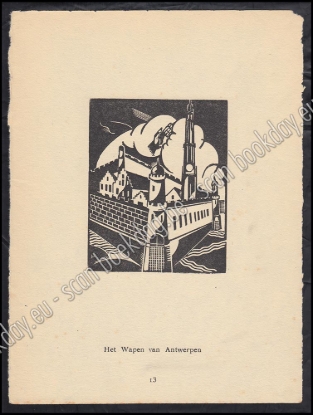 Afbeeldingen van Joris MINNE. Het Wapen van Antwerpen. 1930