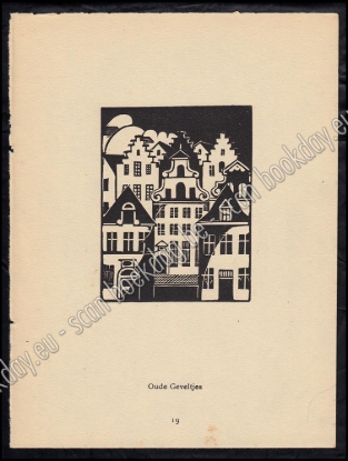 Afbeeldingen van Joris MINNE. Oude Geveltjes. 1930