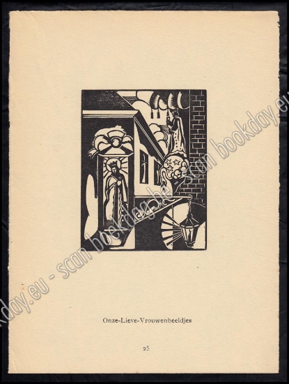 Afbeeldingen van Joris MINNE. Onze-Lieve-Vrouwenbeeldjes. 1930