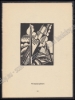 Afbeeldingen van Houtsnede. Joris MINNE. Wolkenkrabbers. 1930