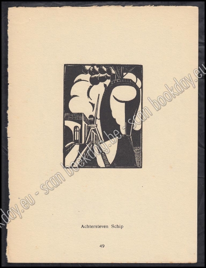 Afbeeldingen van Joris MINNE. Achtersteven Schip. 1930