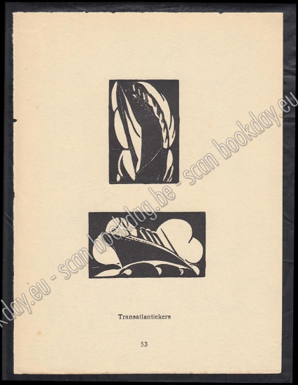 Afbeeldingen van Joris MINNE. Transatlantiekers. 1930