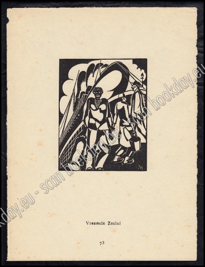 Afbeeldingen van Joris MINNE. Vreemde Zeelui. 1930