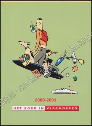 Afbeeldingen van Het boek in Vlaanderen 2000-2001. 69e jaarboek