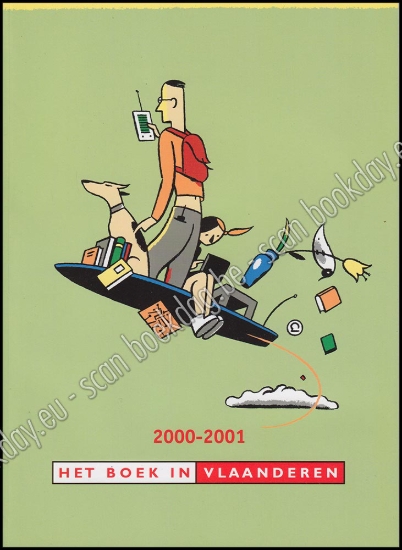 Afbeeldingen van Het boek in Vlaanderen 2000-2001. 69e jaarboek