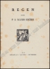 Afbeeldingen van Regen. Illus Frans Van Immerseel. 1930