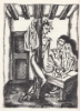 Afbeeldingen van God en de Wormen. Opdracht & gesigneerd. Illu.: Georgette d'Ydewalle