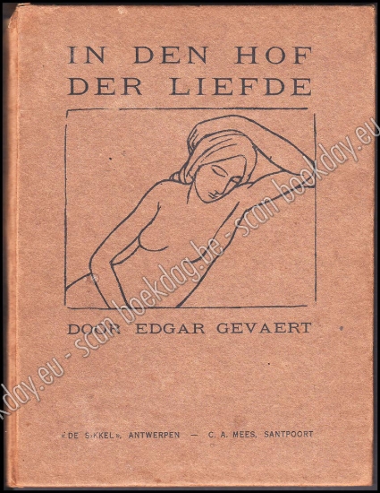 Afbeeldingen van In den Hof der Liefde. Omslag George MINNE