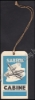 Afbeeldingen van Sabena handbagage-label. 12 sept. 1954