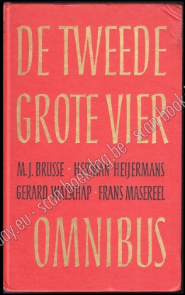 Afbeeldingen van De tweede grote vier omnibus. Gesigneerd Walschap