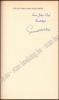 Afbeeldingen van De tweede grote vier omnibus. Gesigneerd Walschap