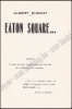 Afbeeldingen van Eaton square... . Signed