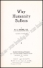 Afbeeldingen van Why Humanity Suffers. Signed