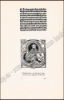 Afbeeldingen van Tboeck Vanden Leven Ons Heeren Iesu Christi. Geeraert Leeu, Antwerpen 1487 : Facsimile-druk van de houtsneden
