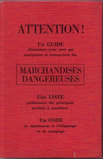 Afbeeldingen van Marchandises Dangereuses