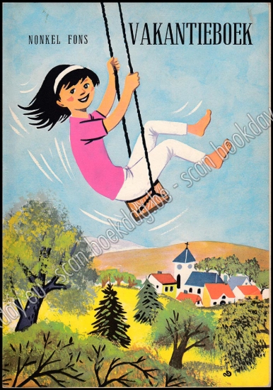 Afbeeldingen van Nonkel Fons Vakantieboek 1968