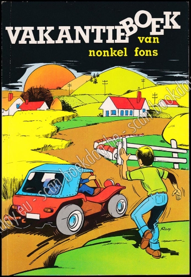 Afbeeldingen van Nonkel Fons Vakantieboek 1973