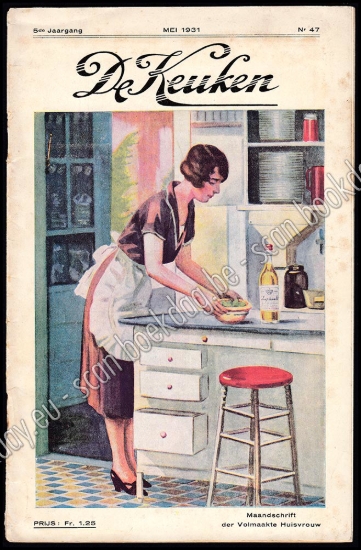 Afbeeldingen van De Keuken. Maandschrift der Volmaakte Huisvrouw. Jrg 5. Nr. 47, mei 1931