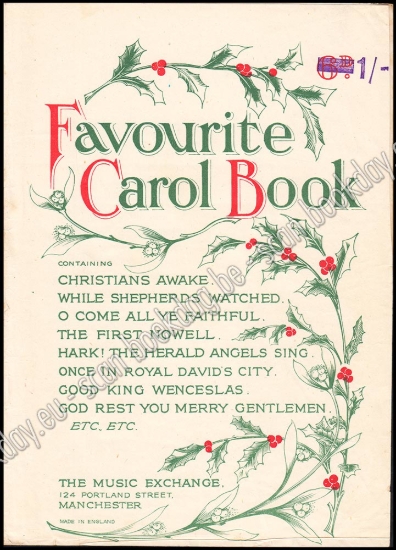 Afbeeldingen van Favourite Carol Book
