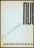 Afbeeldingen van Nul. een een een een een een een een een een. Overdruk uit Jrg 1, Nr. 1, 1961. De filosofie der toekomst