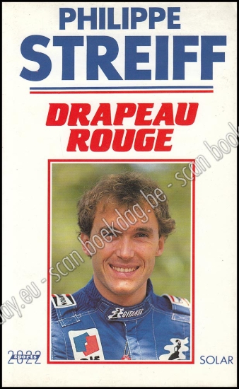 Afbeeldingen van Philippe Streiff. Drapeau rouge