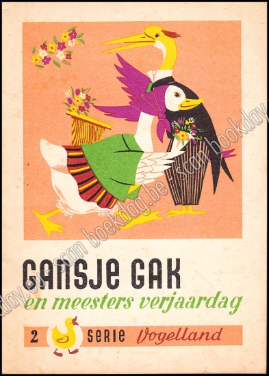 Afbeeldingen van Gansje Gak en meesters verjaardag