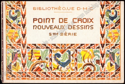 Afbeeldingen van Point de croix. Nouveaux dessins. Ve série