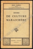 Afbeeldingen van Cours de Culture Maraîchère