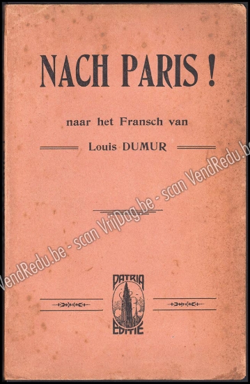 Afbeeldingen van Nach Paris. De Bloedhond van Verdun. Naar het Fransch van