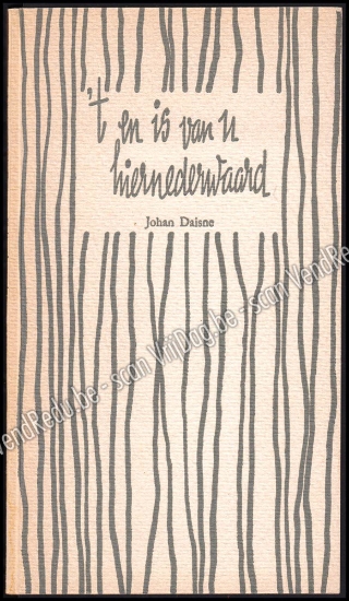 Afbeeldingen van 't En is van U hiernederwaard... . Gesigneerd