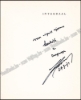 Afbeeldingen van Integraal. Gedichten. Gesigneerd