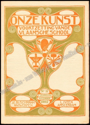Afbeeldingen van Onze Kunst. Jg. 1, nr. 11. November 1902