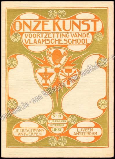 Afbeeldingen van Onze Kunst. Jg. 1, nr. 11. November 1902