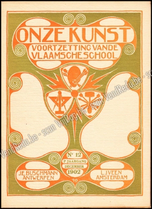 Afbeeldingen van Onze Kunst. Jg. 1, nr. 12. December 1902