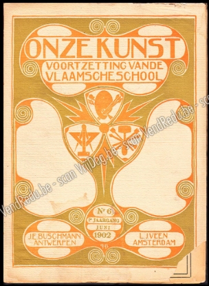 Afbeeldingen van Onze Kunst. Jg. 1, nr. 6. Juni 1902