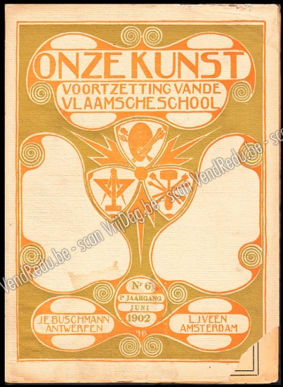 Afbeeldingen van Onze Kunst. Jg. 1, nr. 6. Juni 1902