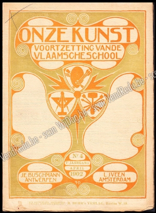 Afbeeldingen van Onze Kunst. Jg. 1, nr. 4. April 1902