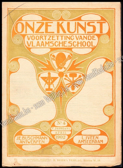 Afbeeldingen van Onze Kunst. Jg. 1, nr. 4. April 1902