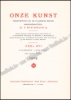 Afbeeldingen van Onze Kunst. Jg. 8 deel XVI, nrs. 7-12. Juli - December 1909