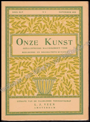 Afbeeldingen van Onze Kunst. Jg. 24, nr. 5. November 1928