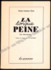 Afbeeldingen van La longue peine. [Ditte Menneskebarn]