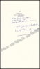 Afbeeldingen van Genealogie van de Herinnering. Signed