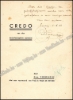 Afbeeldingen van Credo van den rechtschapen mensch. Gesigneerde opdracht