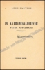 Afbeeldingen van De kathedraalbouwer Peter Appelmans. Gesigneerd