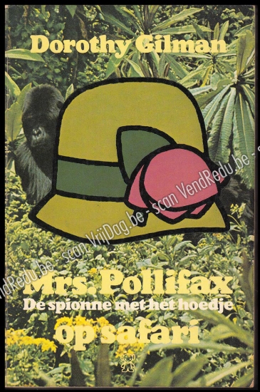 Afbeeldingen van Mrs. Polifax op safari. Omslag Dick Bruna