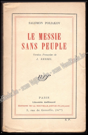Afbeeldingen van Le Messie sans peuple. Signé