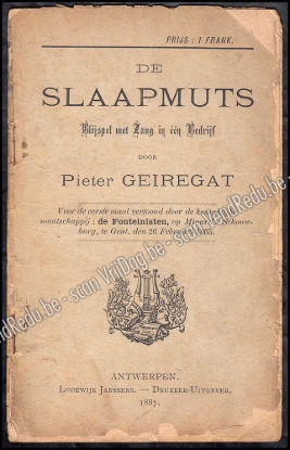 Afbeeldingen van De Slaapmuts. Blijspel met Zang in één Bedrijf
