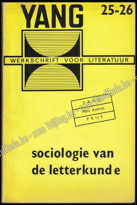 Afbeeldingen van Yang 25-26. Jg. 5, nr. 2-3. November 1968