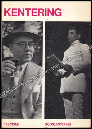 Afbeeldingen van Kentering. Jg. 8, nr. 1. December 1966-Januari 1967. Fascisme Godslastering