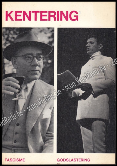 Afbeeldingen van Kentering. Jg. 8, nr. 1. December 1966-Januari 1967. Fascisme Godslastering